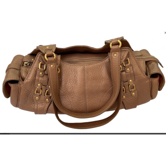 Cole Haan Village F05 Metallic Tan Metallic Handbag - Picture 9 of 11